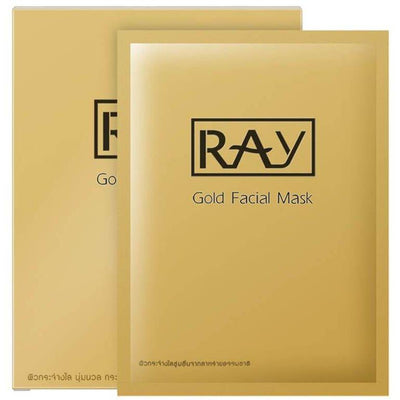 RAY - Gold Facial Mask 10pcs - Minou & Lily