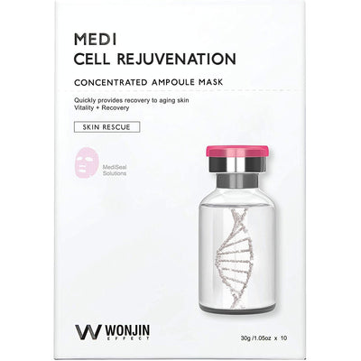 WONJIN - Effect Medi Cell Rejuvenation Mask 10pcs - Minou & Lily